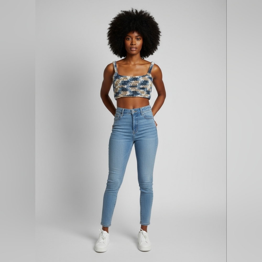 Hand Crafted Crochet Bandeau Top